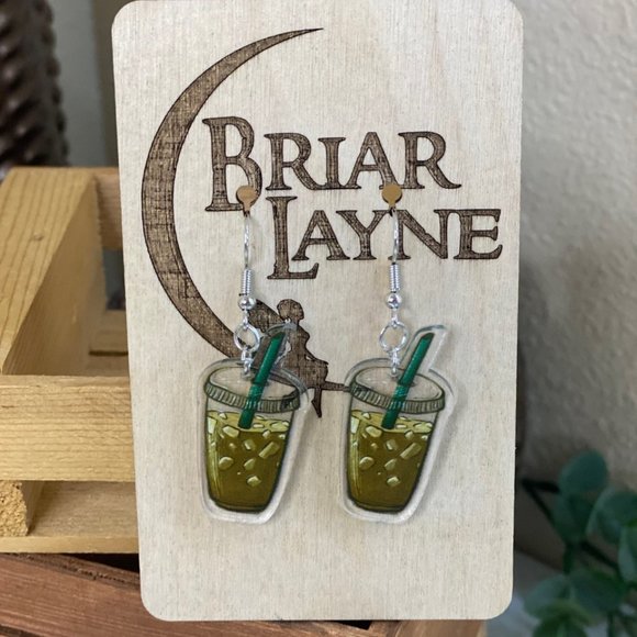 Wholesale Coffee Themed Earrings Market Lot! - Picture 4 of 12